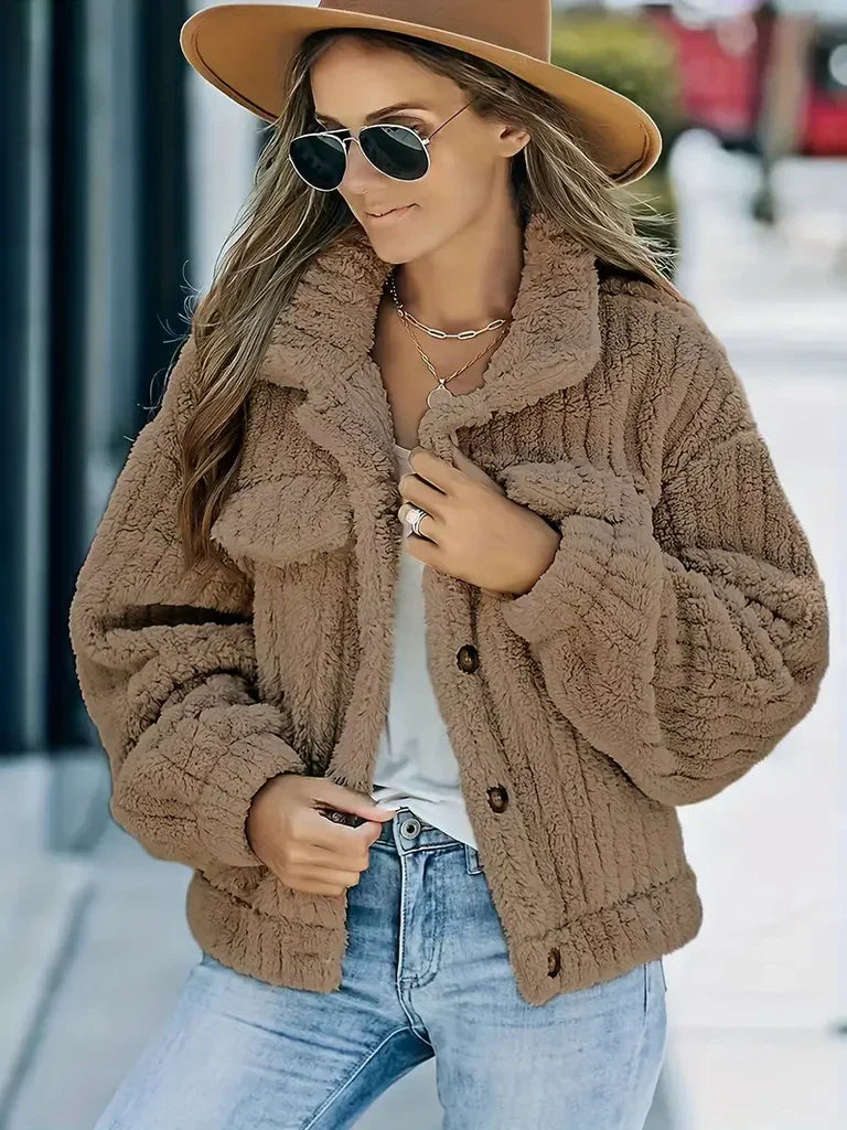 Iris | Winter Fleece Jacket for Cold Weather