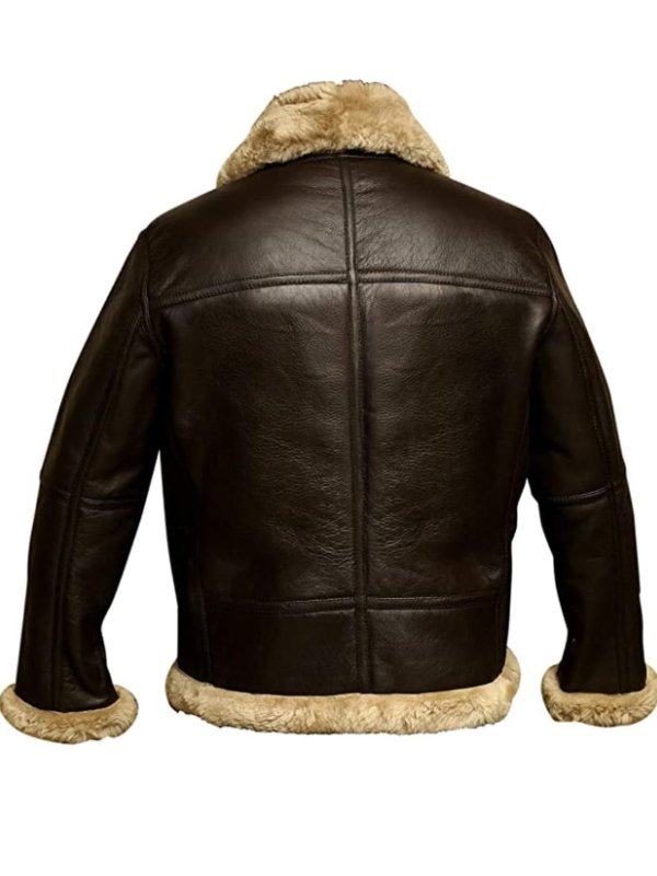Marlo | Men's Leather Jacket Featuring Cozy Fleece Lining