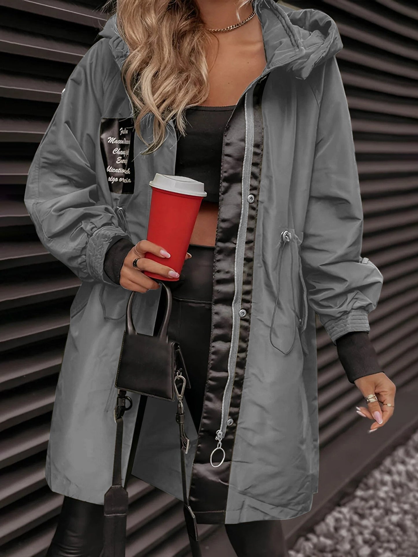 Evelin | Hooded Jacket with Long Sleeves