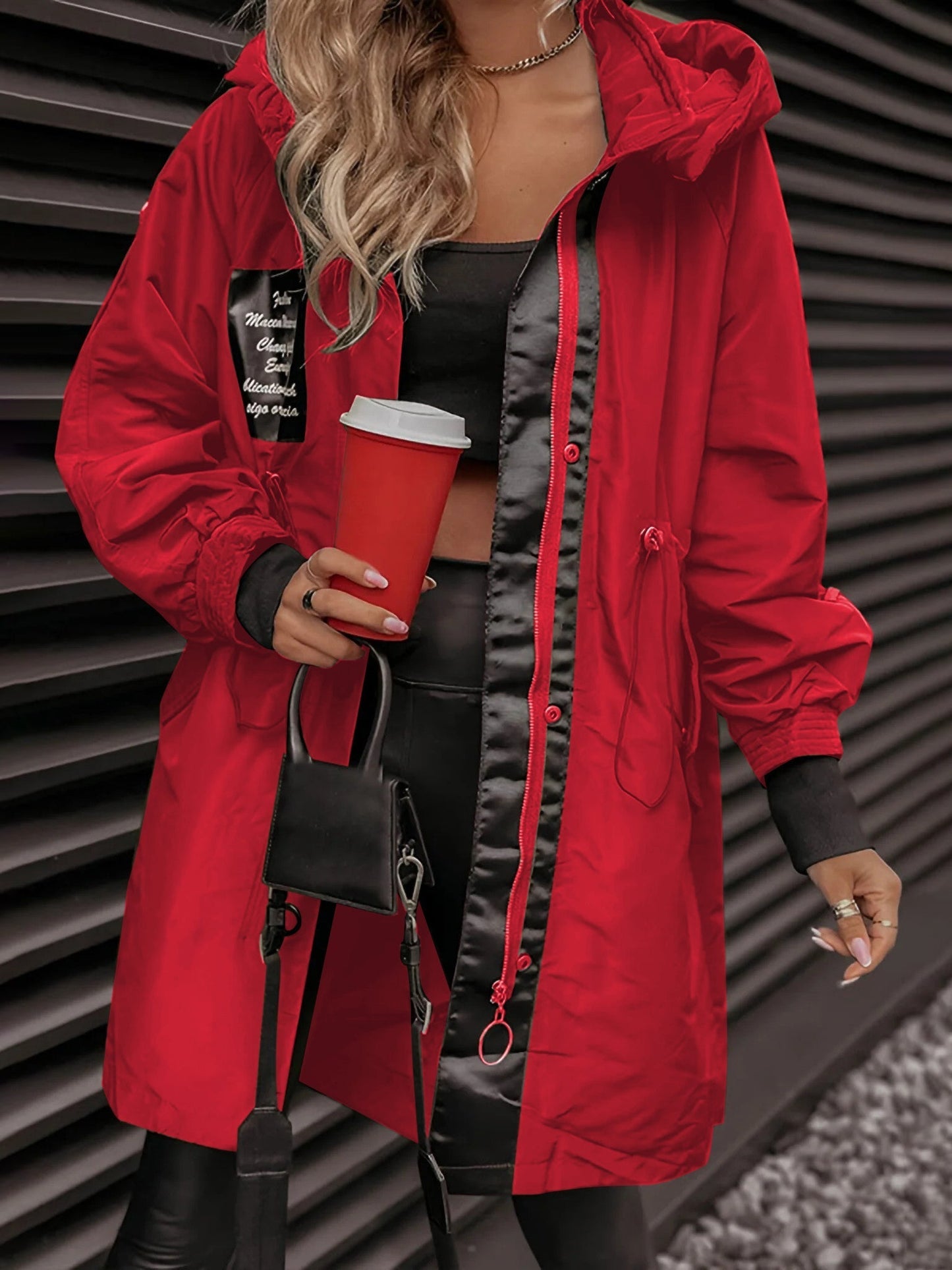 Evelin | Hooded Jacket with Long Sleeves