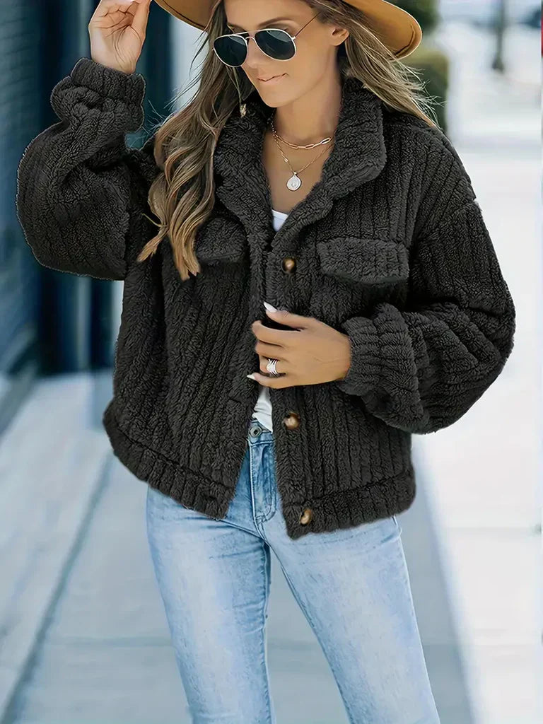 Iris | Winter Fleece Jacket for Cold Weather