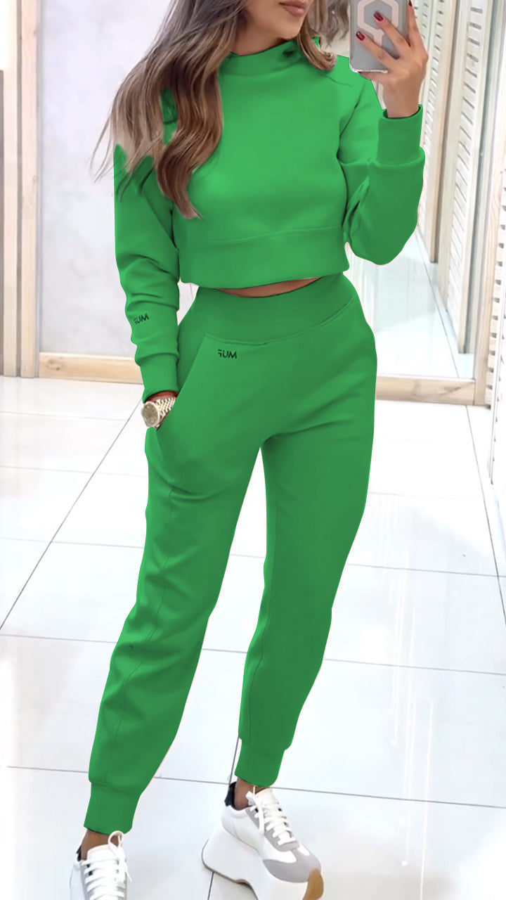 Monica | Turtleneck Sweater and Trouser Set