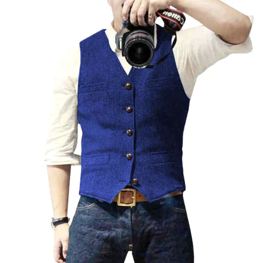 Pedro | Men's Denim Vest