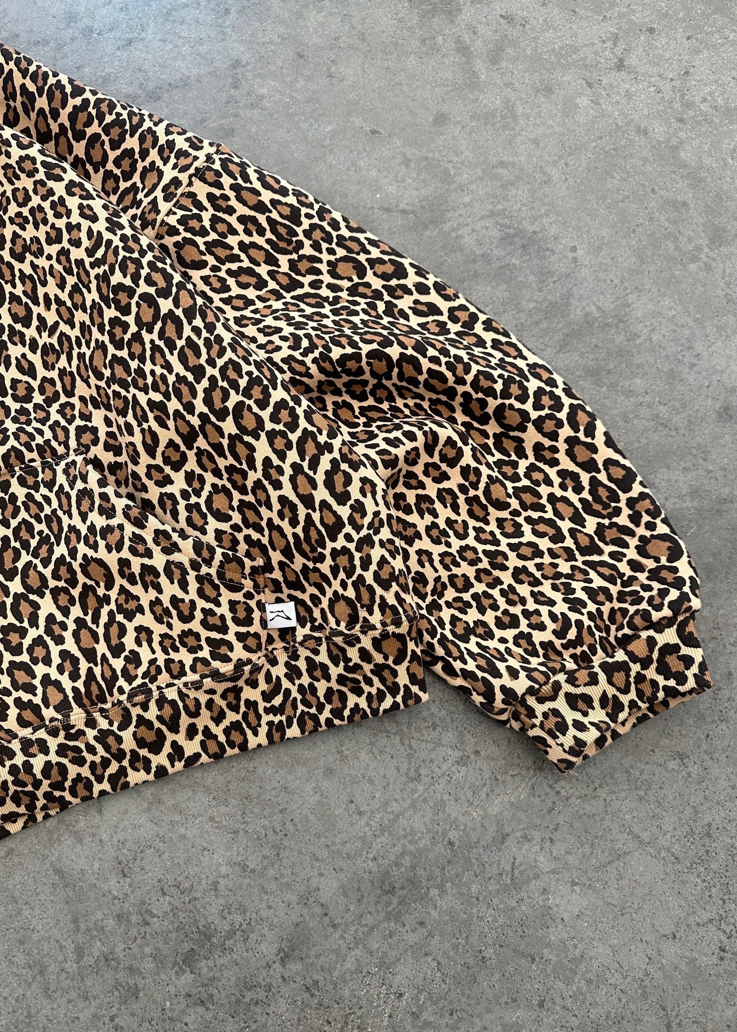 Arelils | Cheetah Print Jumpsuit & Sweatshirt Ensemble