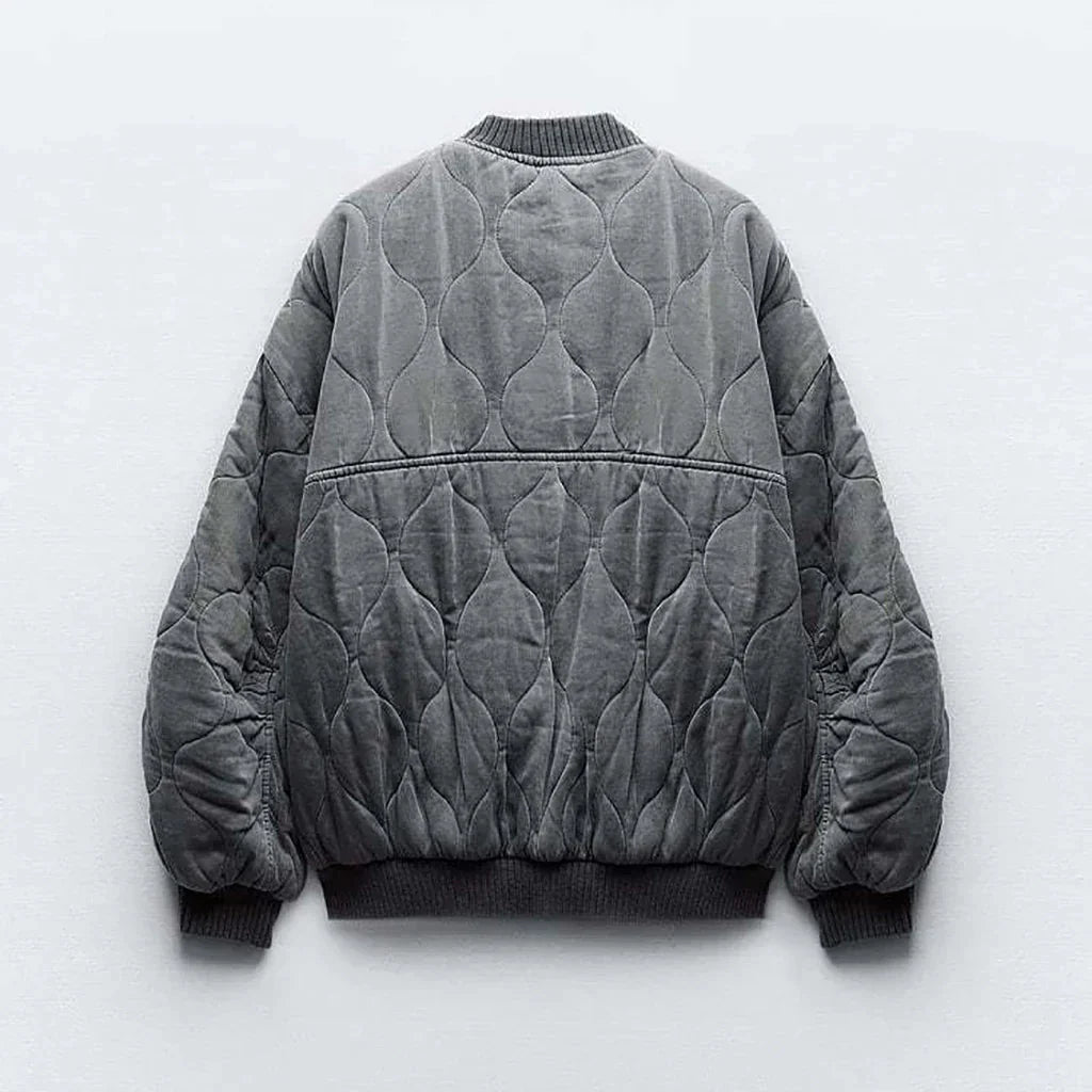 Flavia | Oversized Bomber Jacket