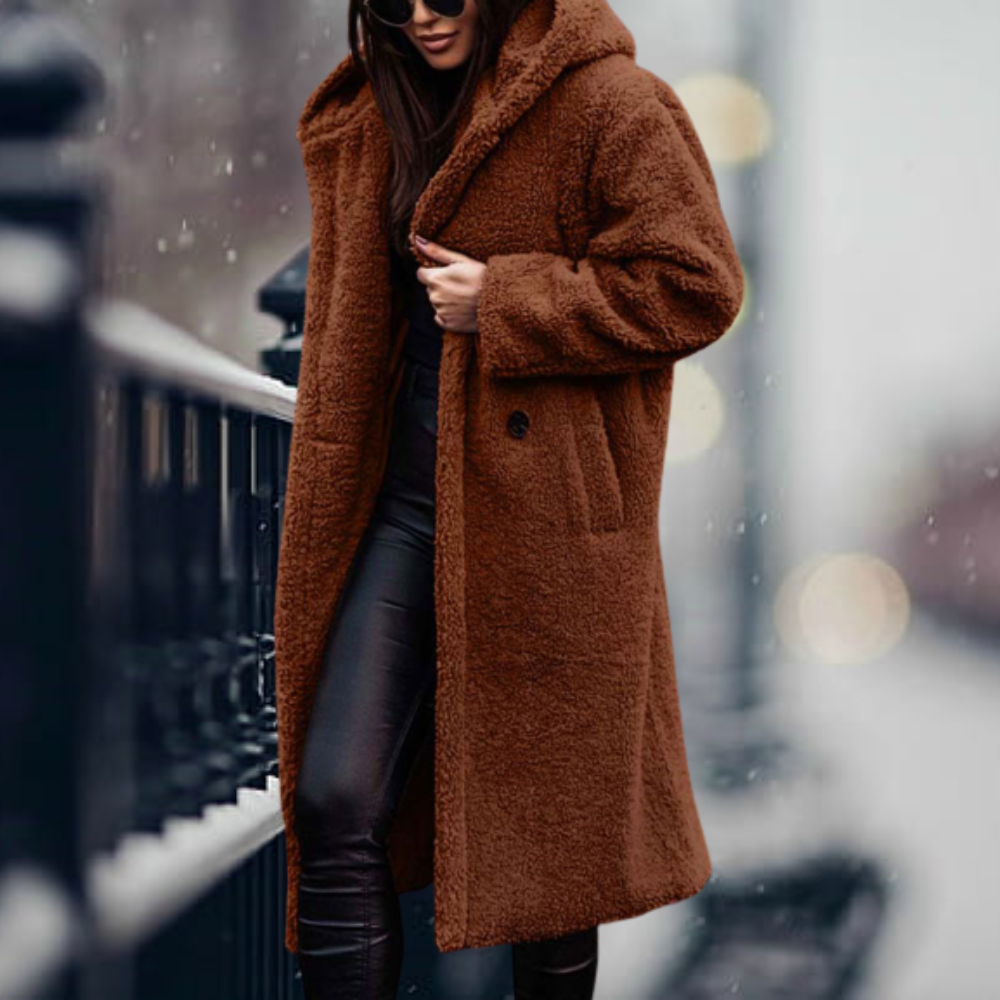 Fiorella | Extended-Length Fleece Coat