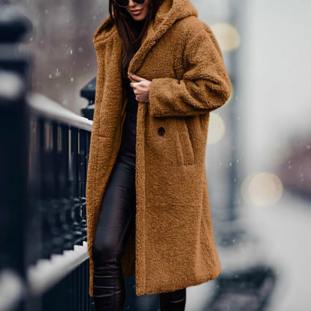 Fiorella | Extended-Length Fleece Coat