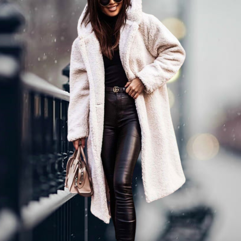Fiorella | Extended-Length Fleece Coat