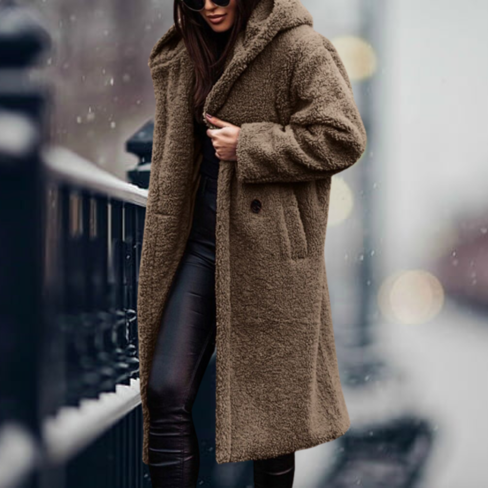 Fiorella | Extended-Length Fleece Coat