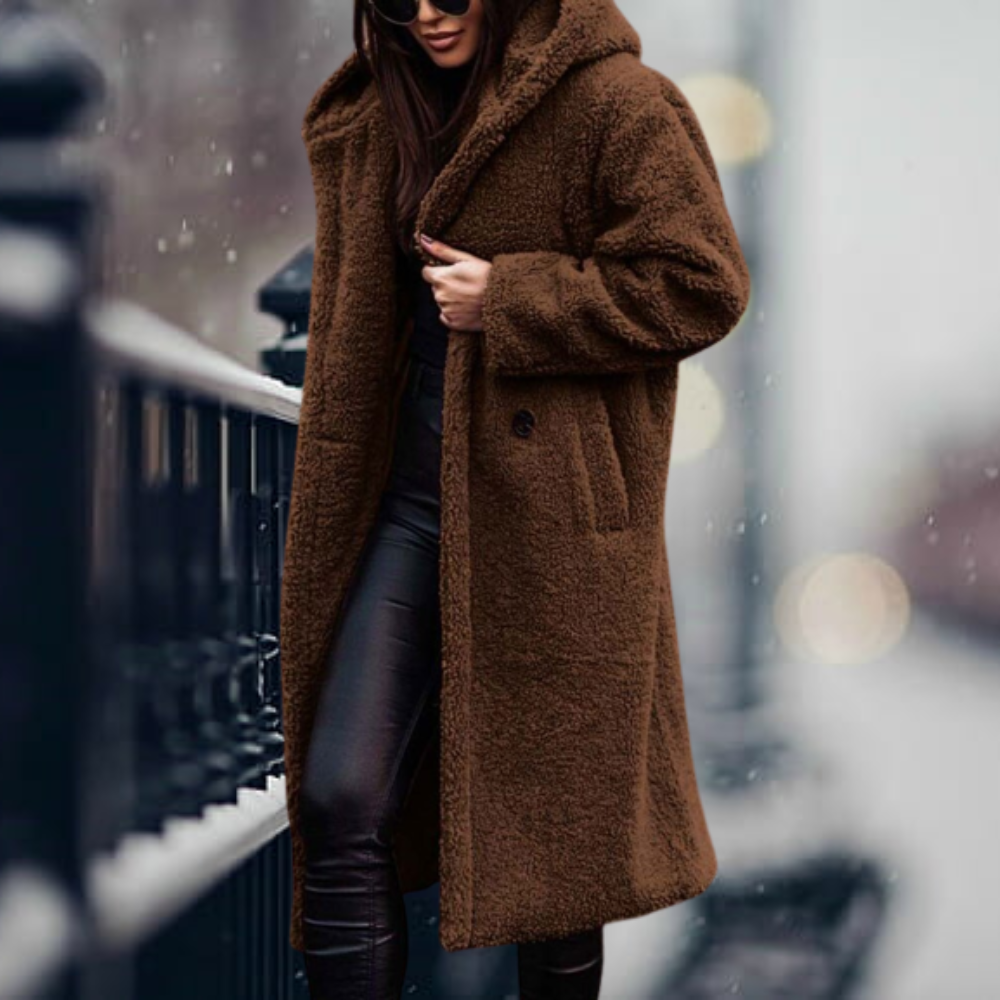 Fiorella | Extended-Length Fleece Coat