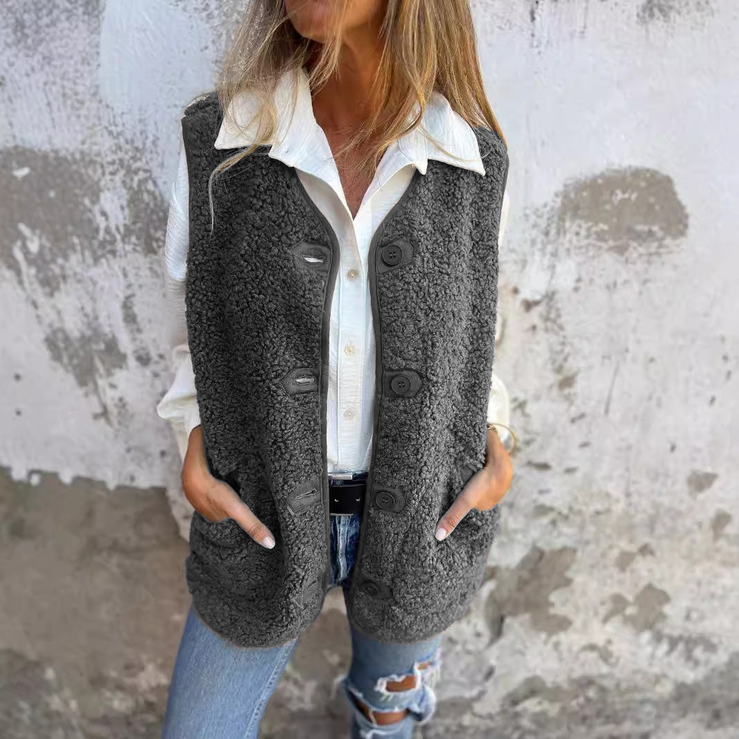 Elga | Women's Cozy Fleece Vest