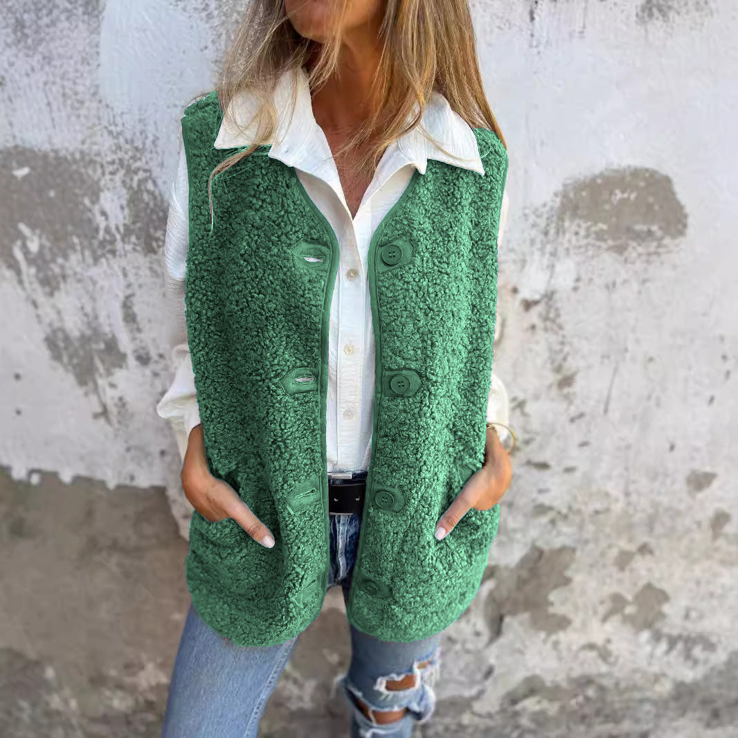 Elga | Women's Cozy Fleece Vest