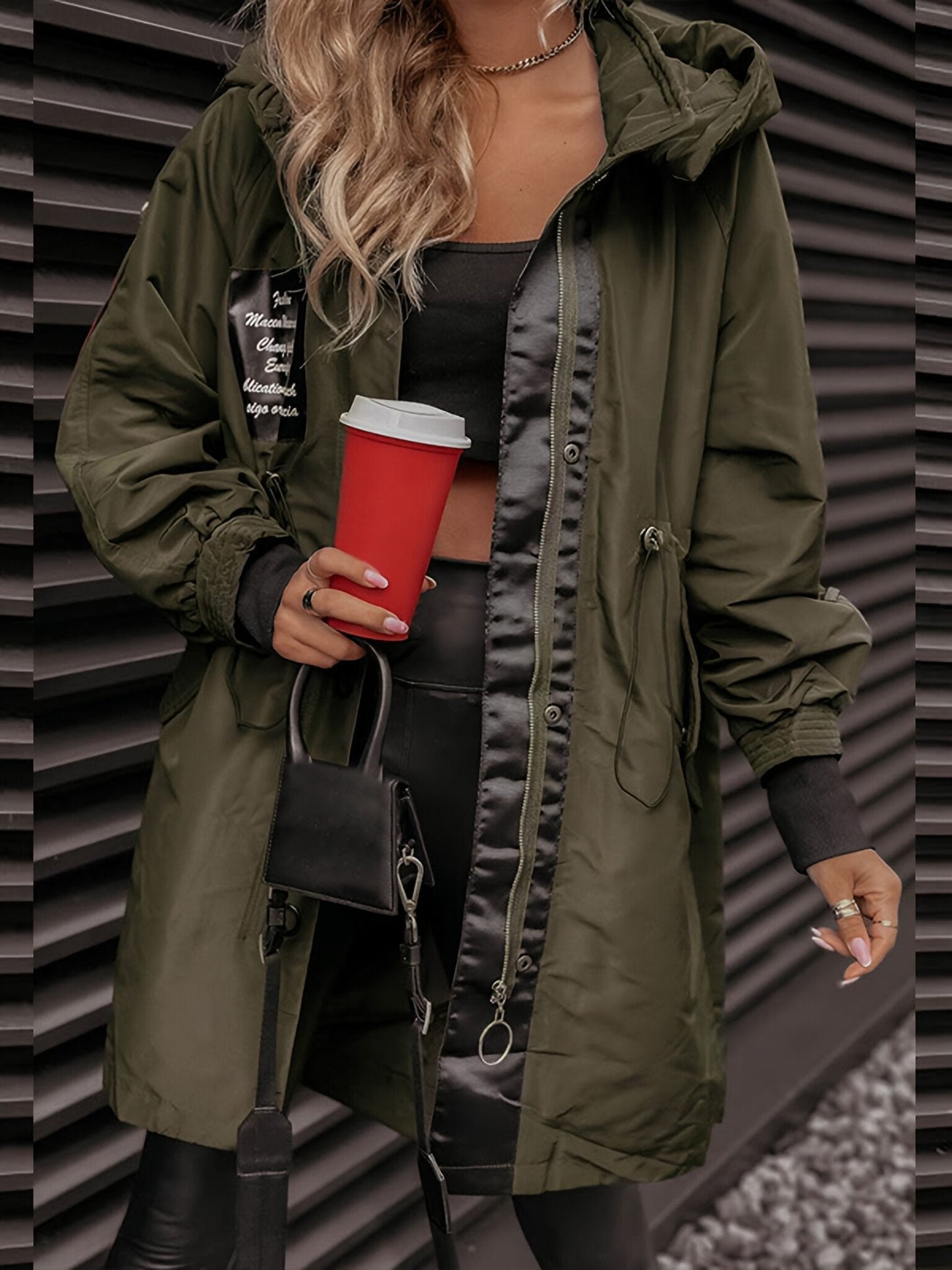 Evelin | Hooded Jacket with Long Sleeves