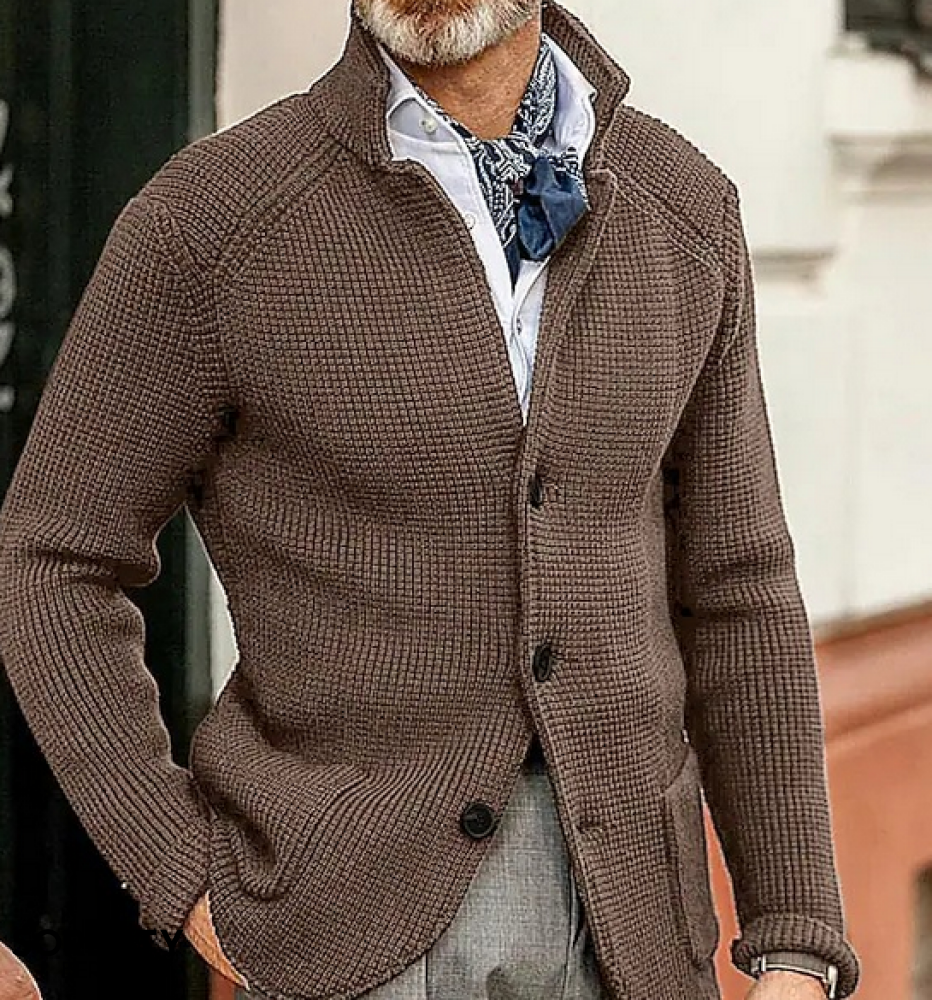 Osvaldo | Classic Men's Knitted Vintage Blazer