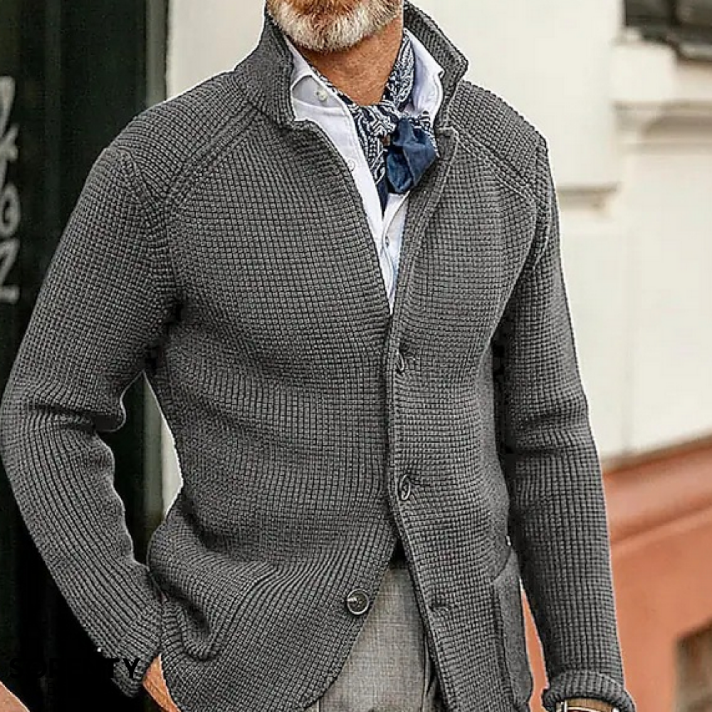 Osvaldo | Classic Men's Knitted Vintage Blazer