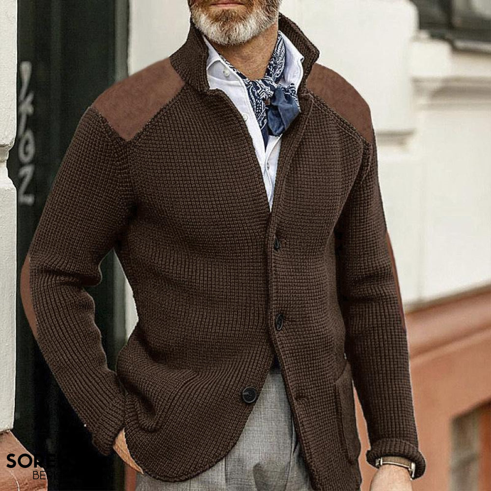 Osvaldo | Classic Men's Knitted Vintage Blazer