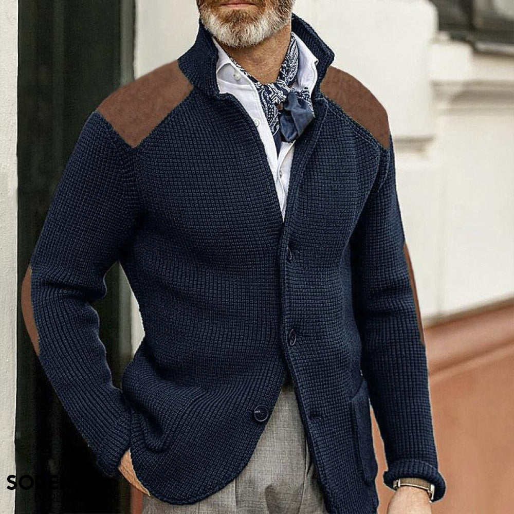 Osvaldo | Classic Men's Knitted Vintage Blazer