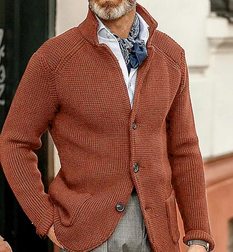 Osvaldo | Classic Men's Knitted Vintage Blazer