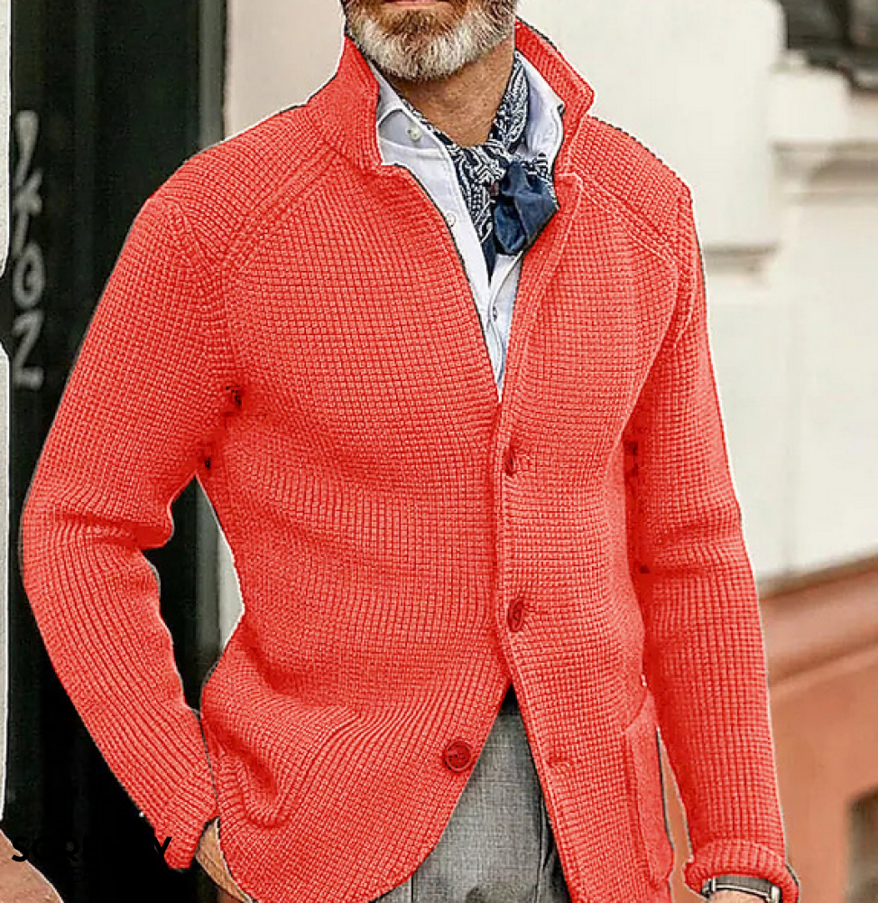 Osvaldo | Classic Men's Knitted Vintage Blazer