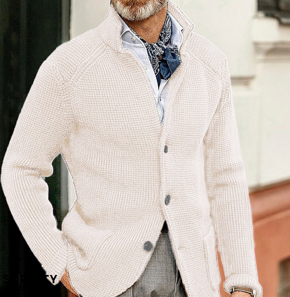 Osvaldo | Classic Men's Knitted Vintage Blazer