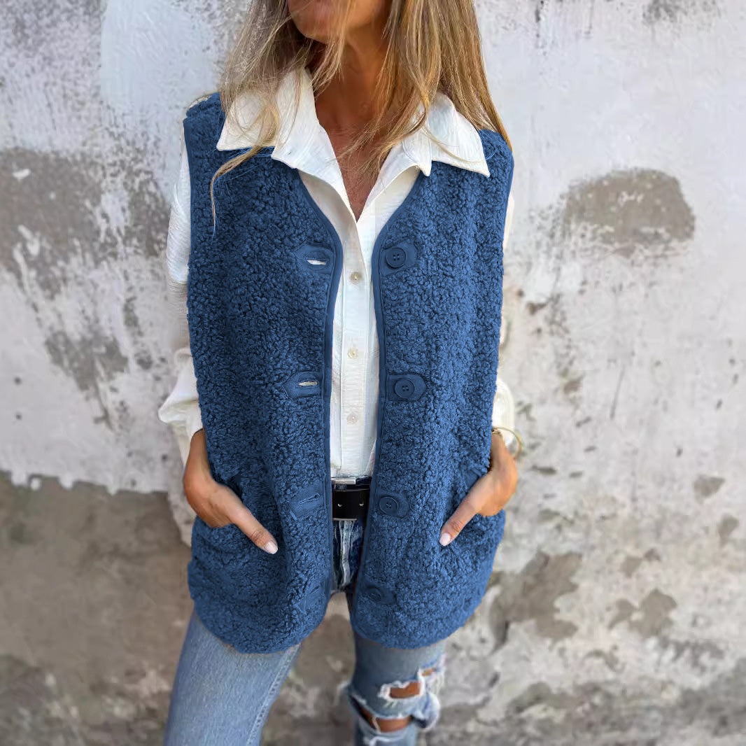Elga | Women's Cozy Fleece Vest