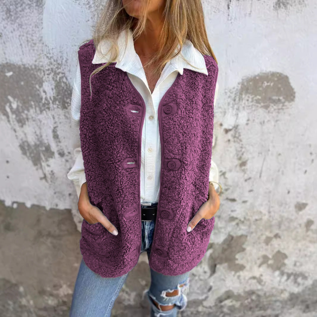 Elga | Women's Cozy Fleece Vest