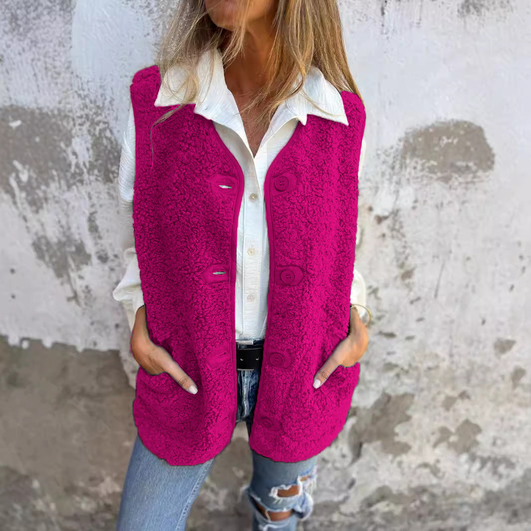 Elga | Women's Cozy Fleece Vest