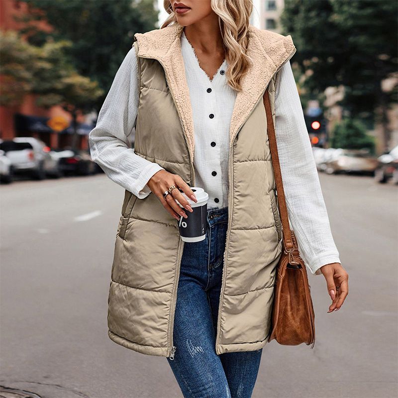 Aldana | Dual-Sided Sleeveless Jacket