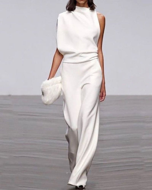 Kate | Elegant High-Neck Jumpsuit