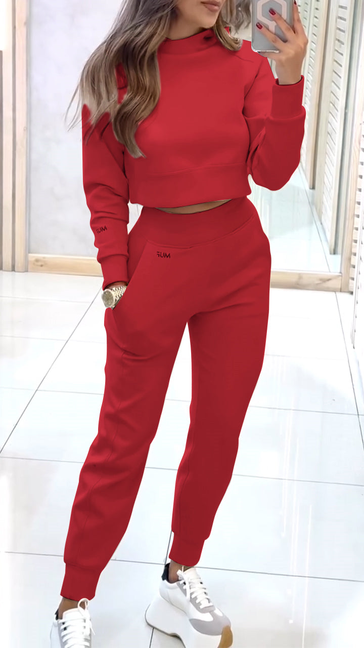 Monica | Turtleneck Sweater and Trouser Set
