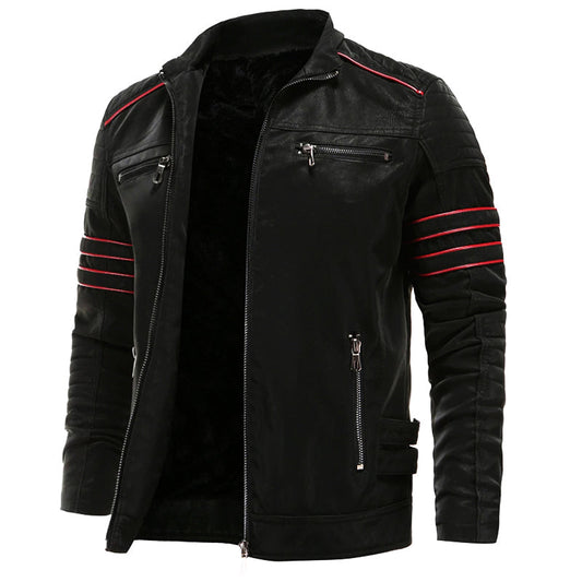 Eros | Men's Leather Biker Jacket