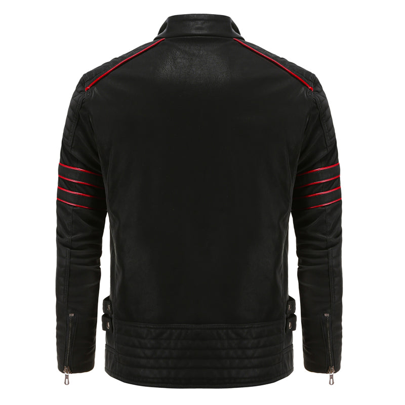 Eros | Men's Leather Biker Jacket