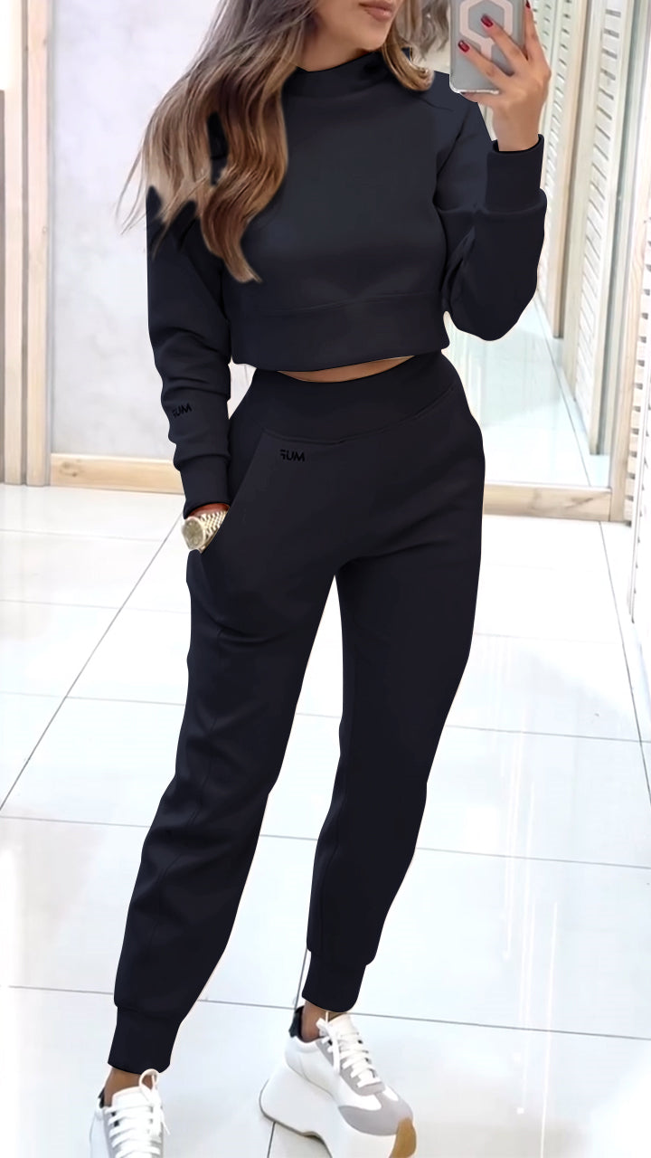 Monica | Turtleneck Sweater and Trouser Set