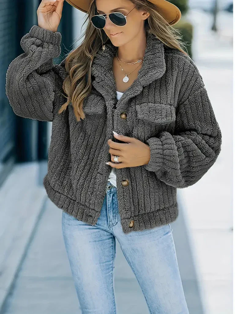 Iris | Winter Fleece Jacket for Cold Weather