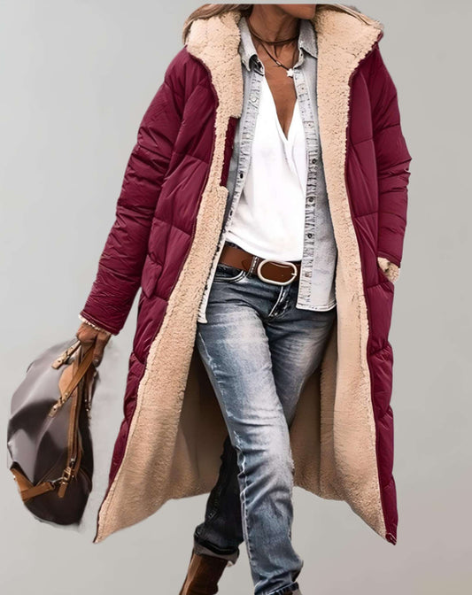 Gimena | Fleece-Lined Long Coat