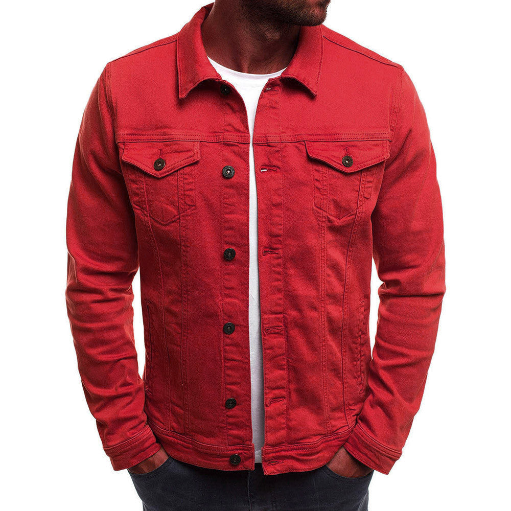Santiago | Men's Slim Fit Lightweight Denim Jacket