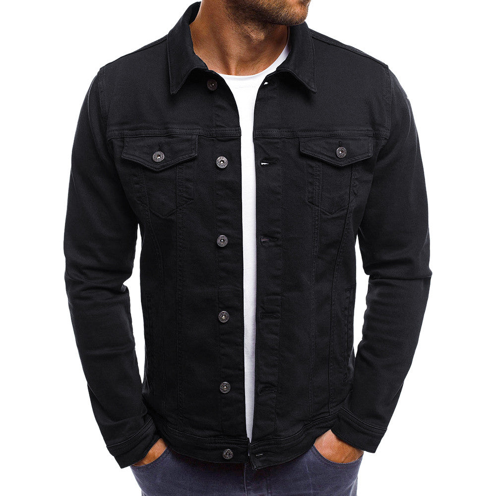 Santiago | Men's Slim Fit Lightweight Denim Jacket