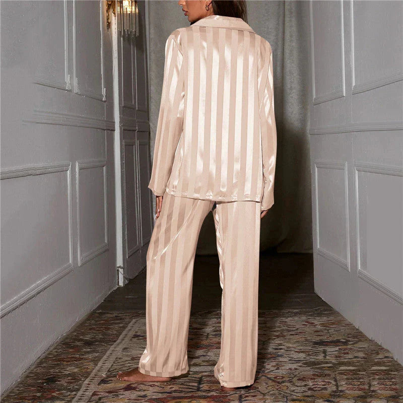Hadara | Pajama Set Featuring Trousers and Shirt