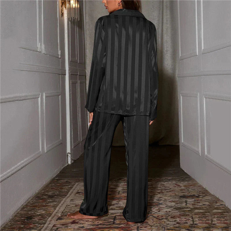 Hadara | Pajama Set Featuring Trousers and Shirt
