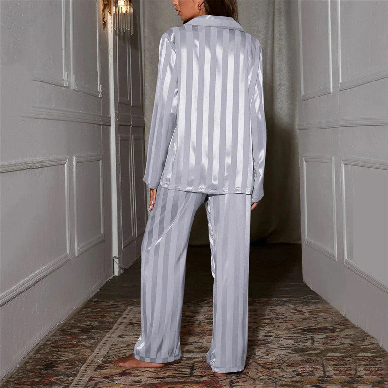 Hadara | Pajama Set Featuring Trousers and Shirt