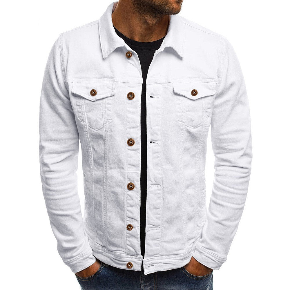 Santiago | Men's Slim Fit Lightweight Denim Jacket