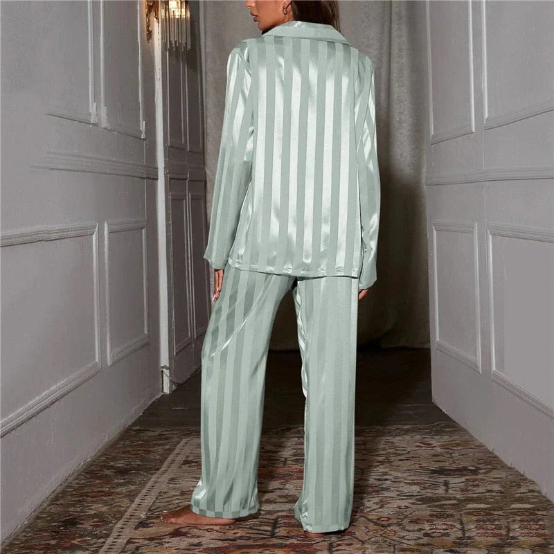 Hadara | Pajama Set Featuring Trousers and Shirt