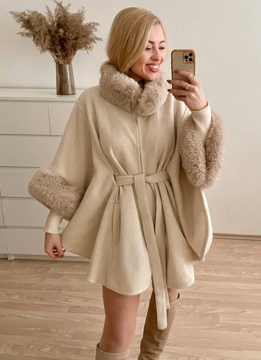 Meyer | Midi Cape Coat