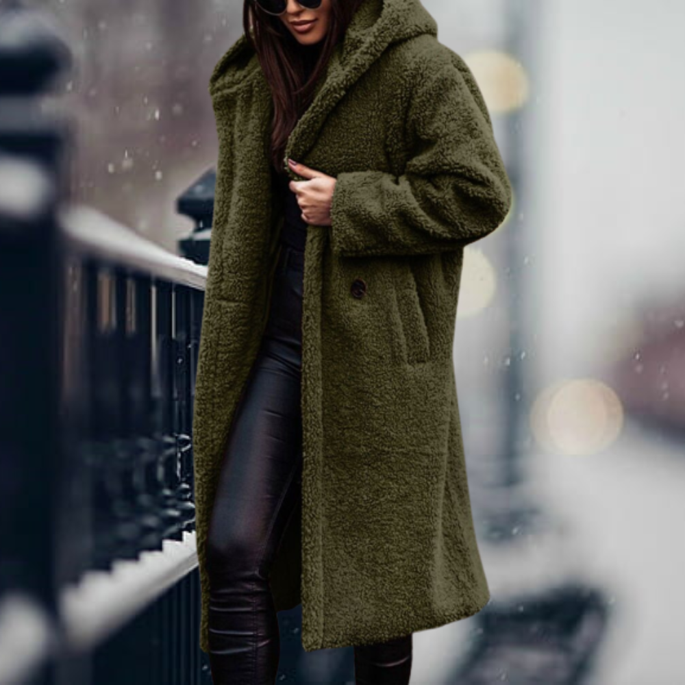 Fiorella | Extended-Length Fleece Coat