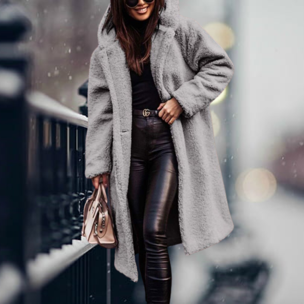 Fiorella | Extended-Length Fleece Coat