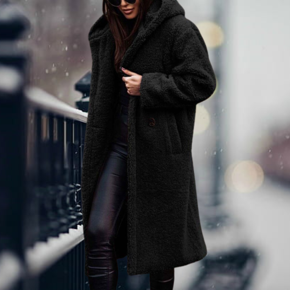 Fiorella | Extended-Length Fleece Coat