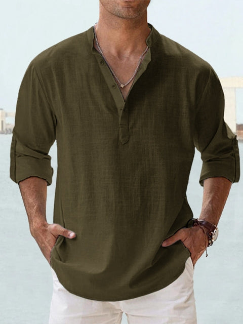 Cristofer | Sophisticated Men's Linen Shirt