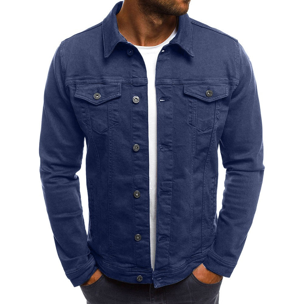 Santiago | Men's Slim Fit Lightweight Denim Jacket