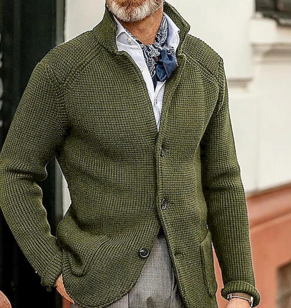 Osvaldo | Classic Men's Knitted Vintage Blazer