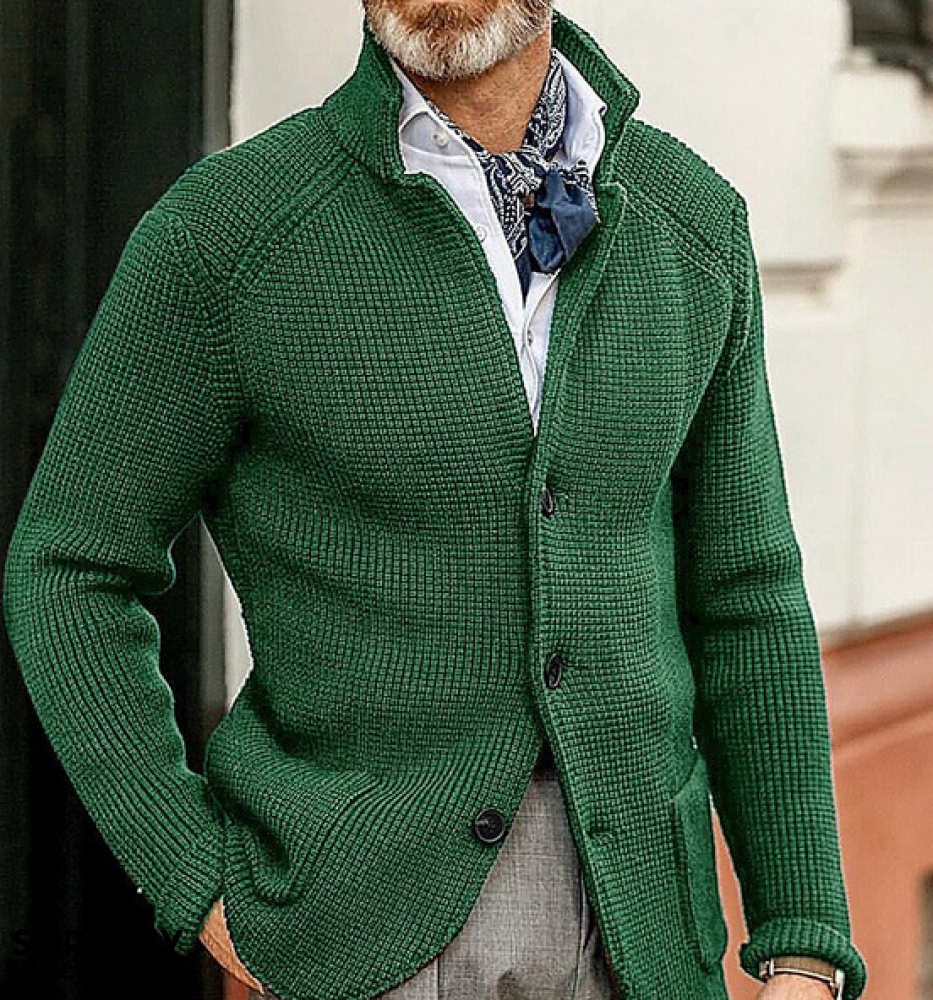 Osvaldo | Classic Men's Knitted Vintage Blazer